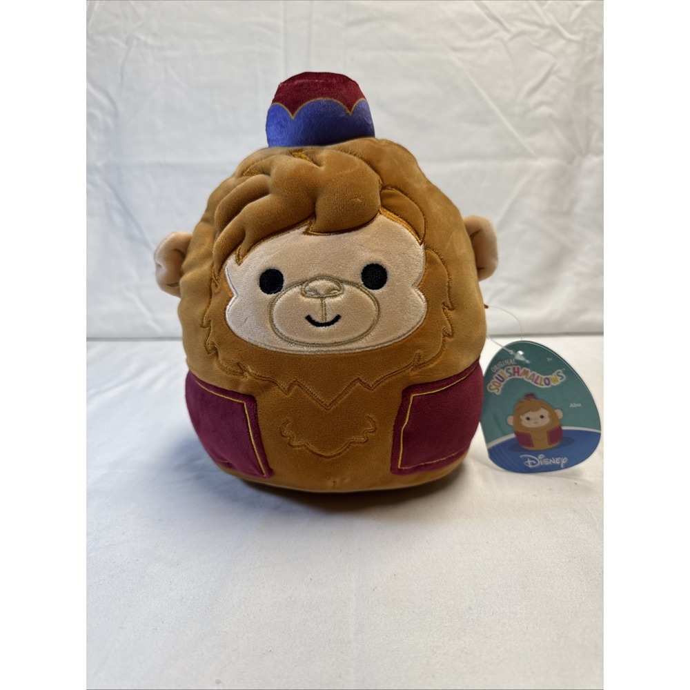 Squishmallows Abu 10" Disney Aladdin Plush Monkey NWT Teal Tag